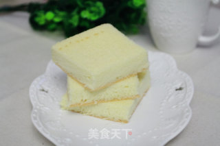 方形戚风蛋糕块的做法