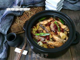 鲜辣过瘾--乱炖草鱼片的做法