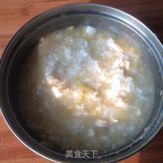 蔬菜瘦肉粥的做法