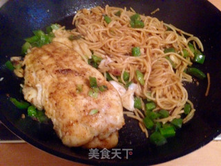咖喱鳕鱼青椒意面