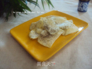 微波炉版自制薯片的做法
