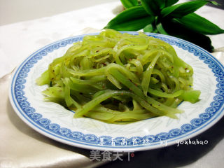 快手菜--姜香莴苣丝