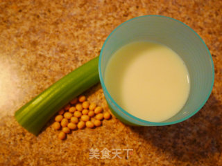 西芹豆浆的做法