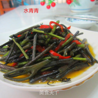 香辣野蕨菜的做法