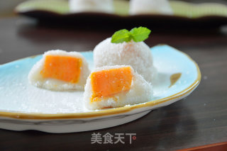 炼乳红薯糯米糍的做法