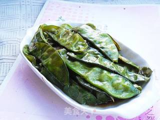蚝油烧驴耳朵的做法