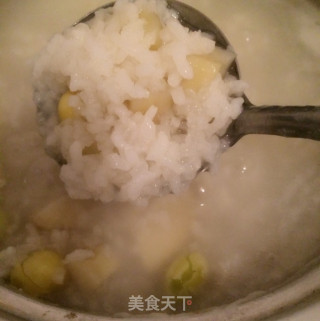 山芋白果粥的做法