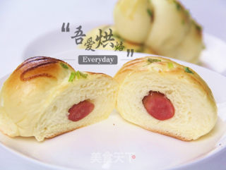 早餐的好搭档—肠仔包的做法