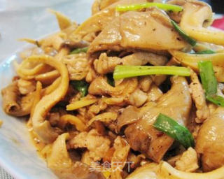 鸡土从菌小炒的做法