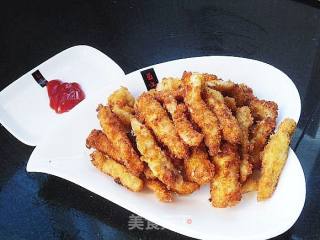 酥炸鸡柳的做法