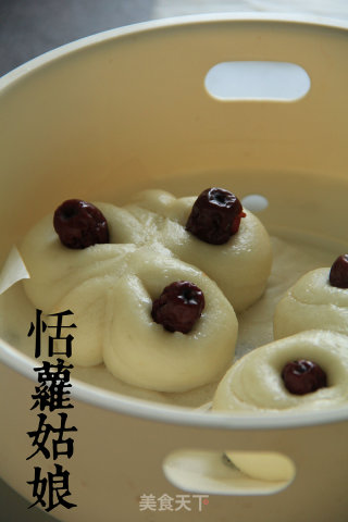 枣花馒头的做法
