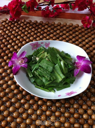 芝麻酱拌油麦菜的做法