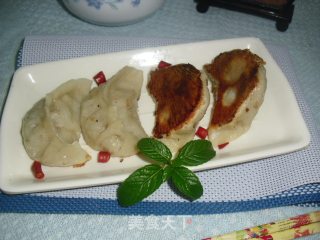 萝卜猪肉煎饺的做法