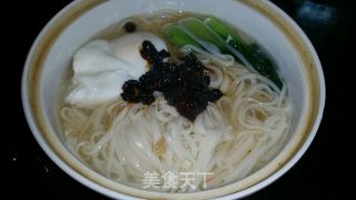 鸡蛋肉酱汤面的做法