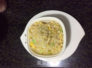 简单的蛋炒饭的做法
