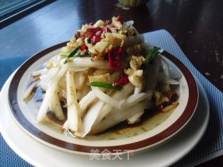 脆拌菜梗的做法