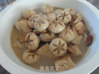 口蘑炖肉的做法