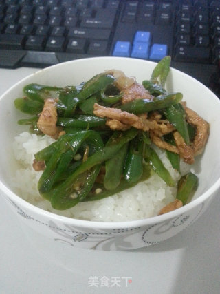 线辣椒炒肉丝的做法