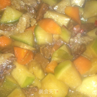 牛肉烧萝卜的做法