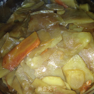 醋溜土豆片的做法