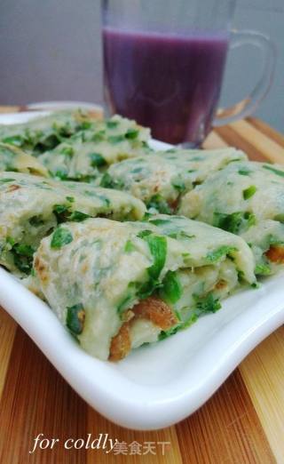 虾米韭菜薄撑的做法