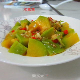 汁浇南瓜丁的做法