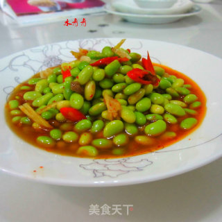 拌黄豆的做法