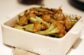 麻辣干煸椰菜花的做法