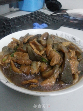 蘑菇炒肉的做法