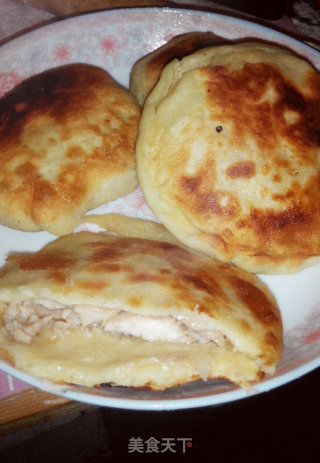 葱香鸡肉饼的做法