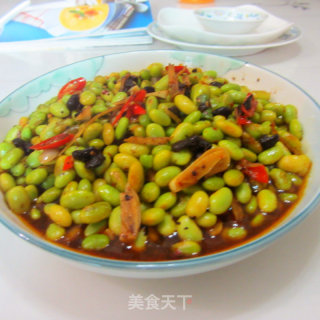 焖黄豆---豆豉香的做法