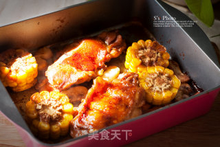 简单美味烤箱菜-时蔬烤鸡腿