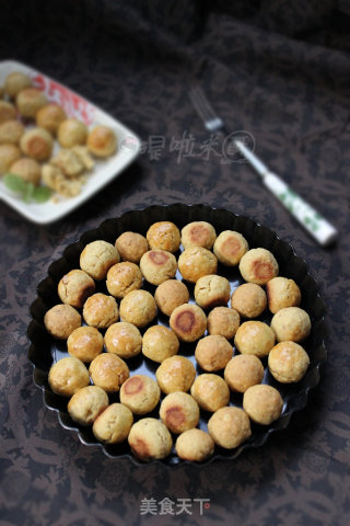 好运滚滚来——燕麦桃酥球的做法