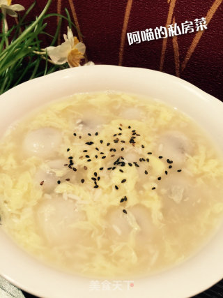 醪糟汤圆的做法