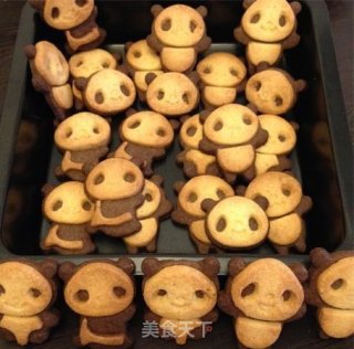 熊猫饼干的做法