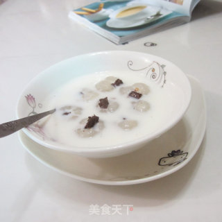 荔枝牛奶爽的做法