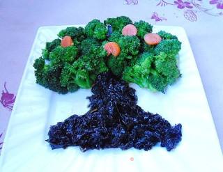 紫菜西兰花的做法
