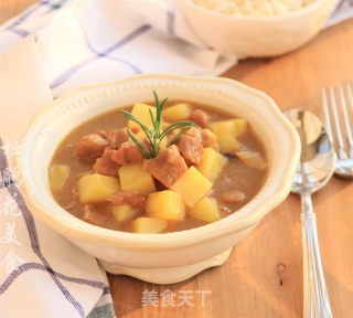 咖喱牛肉炖土豆的做法