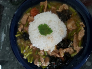 大米过油肉的做法