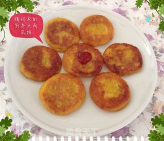 香香甜甜的南瓜饼的做法