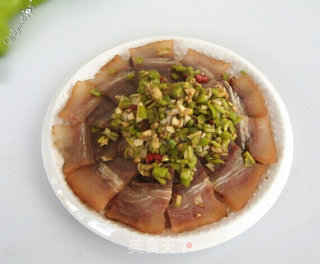 尖椒拌牛头肉的做法