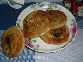 椒盐葱油饼的做法