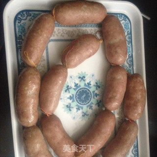 自制台湾香肠的做法