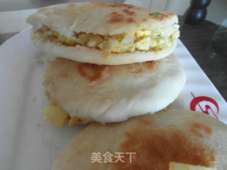 蛋夹馍——快手早餐的做法