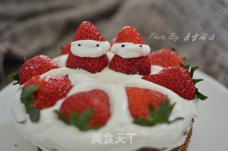 草莓巧克力裸蛋糕的做法
