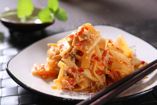 肉末酸笋—自动烹饪锅食谱的做法