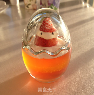 彩色草莓布丁的做法