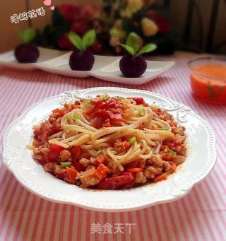 番茄肉酱意面