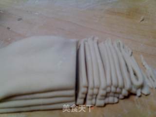 手擀打卤面的做法步骤：2