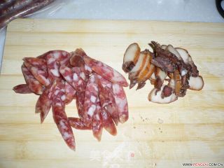 腊味饭的做法步骤：2